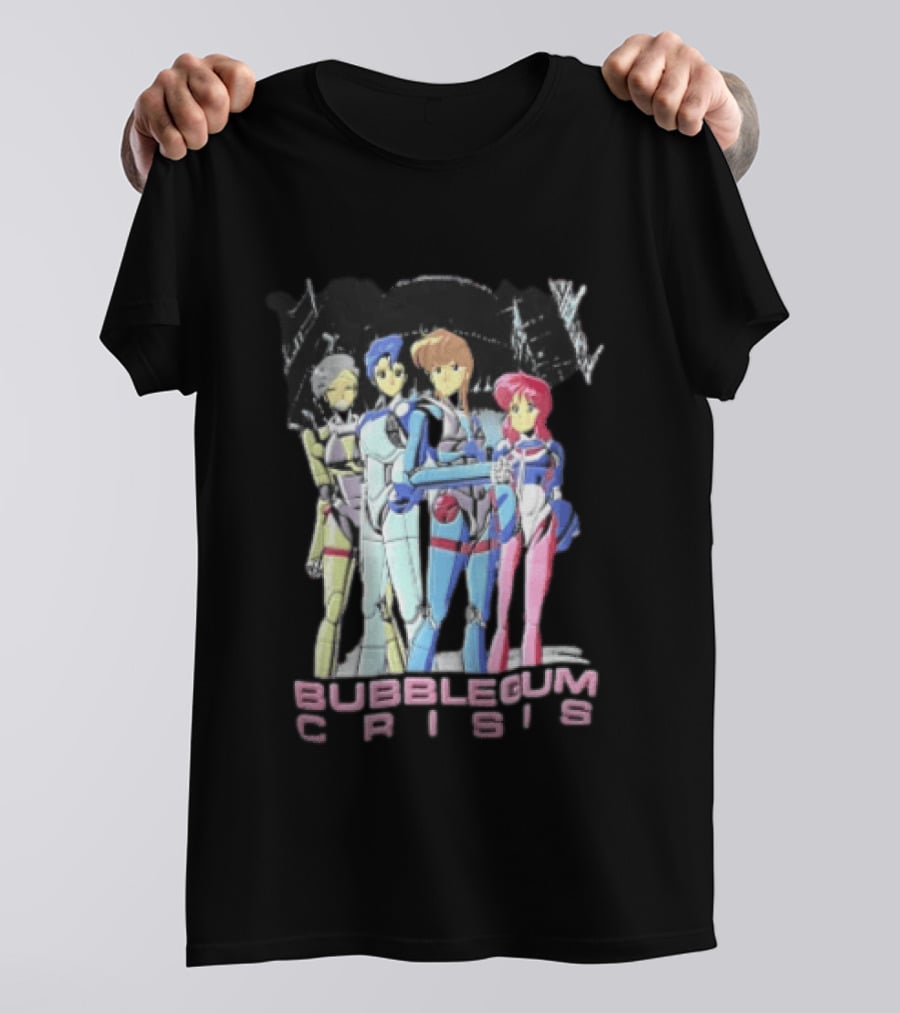 Bubblegum Crisis Female Warriors Cyberpunk Hardsuits Anime T-Shirt