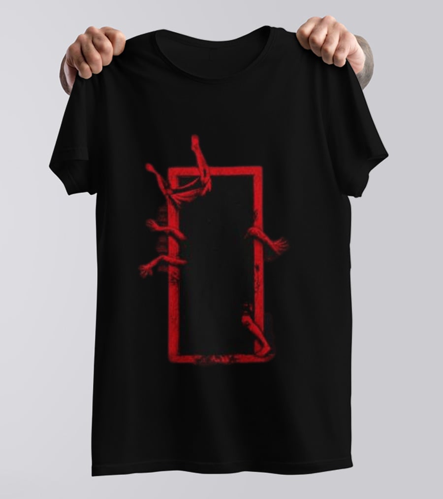 Heavy Spoilers Evil Inside Creepy Hands Shadow Box T-Shirt