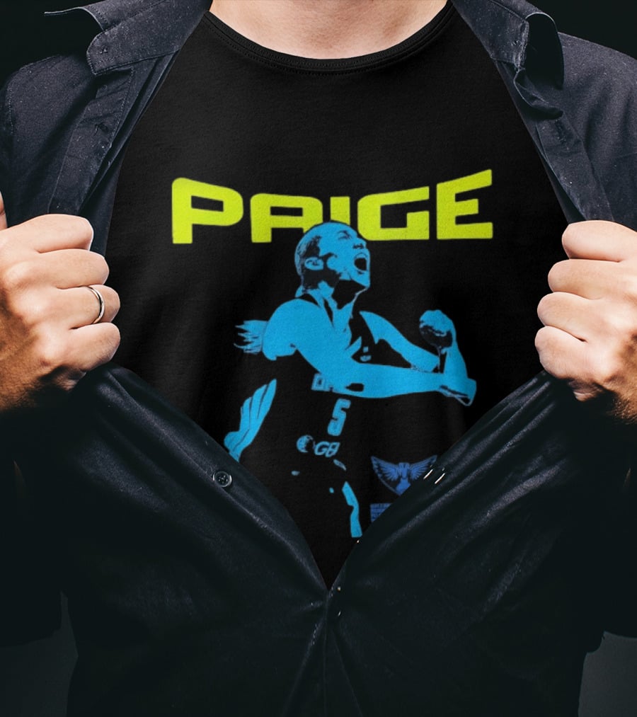 Dallas Wings Paige Basketball Number 5 Sports T-Shirt