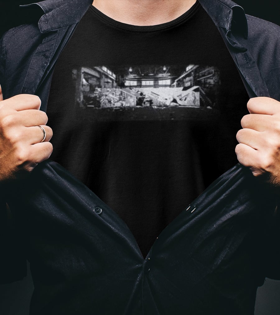 Linkin Park Meteora Warehouse Graffiti Art Progress T-Shirt