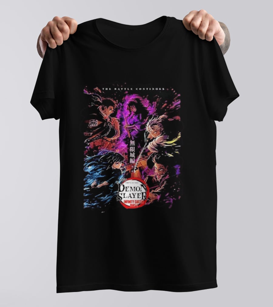 Demon Slayer Infinity Castle Part 2 The Battle Continues Coming Soon In Cinemas T-Shirt