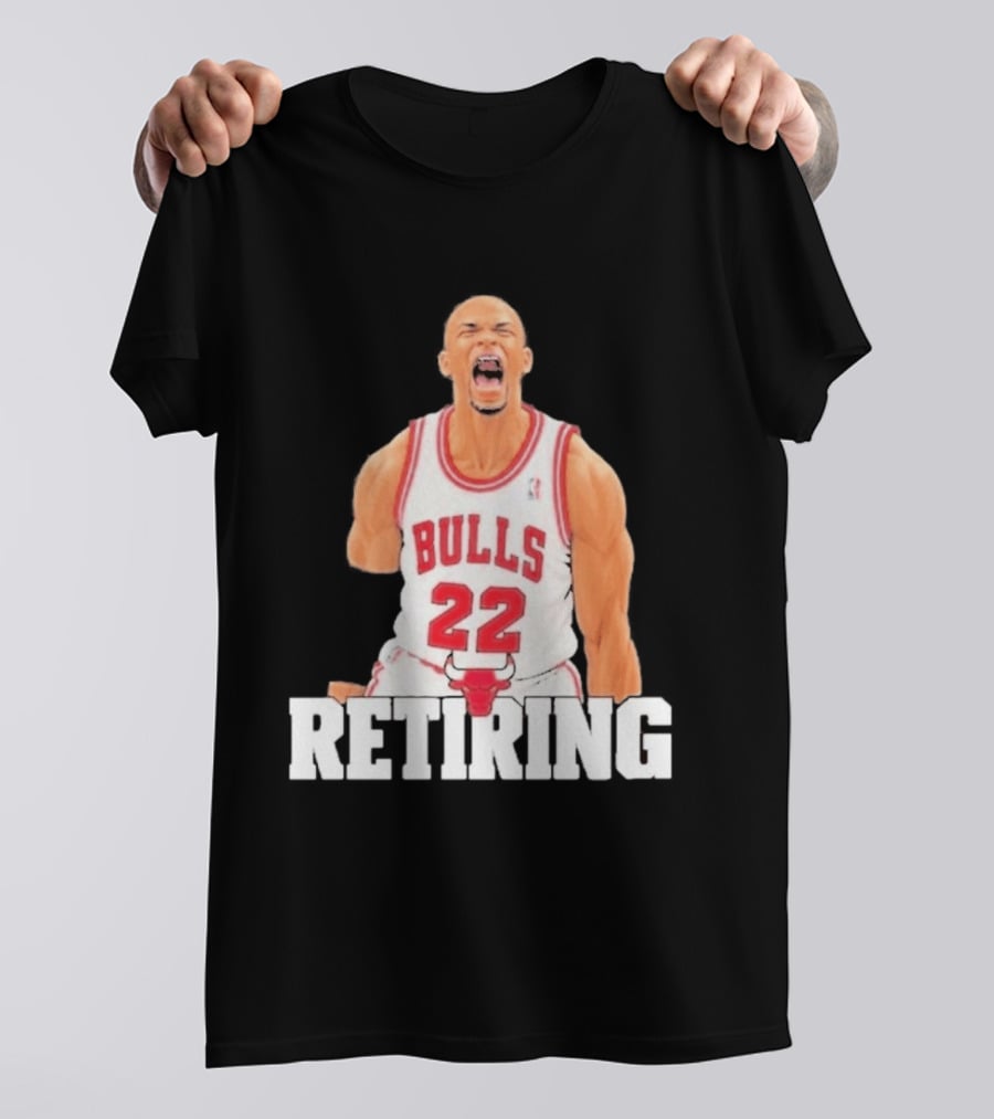 Taj Gibson 22 Bulls Retiring Iconic Moment T-Shirt