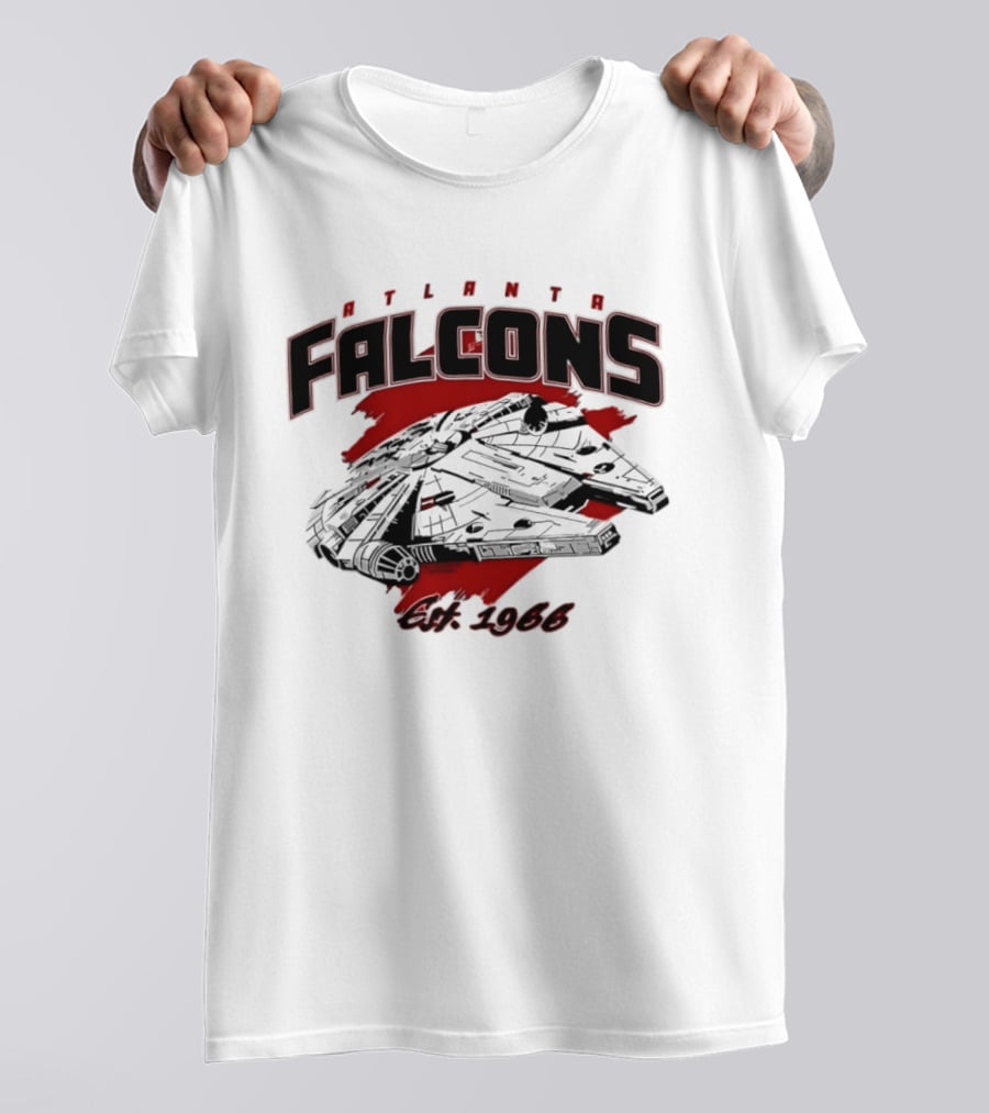 Atlanta Falcons Est 1966 Millennium Falcon Mashup T-Shirt