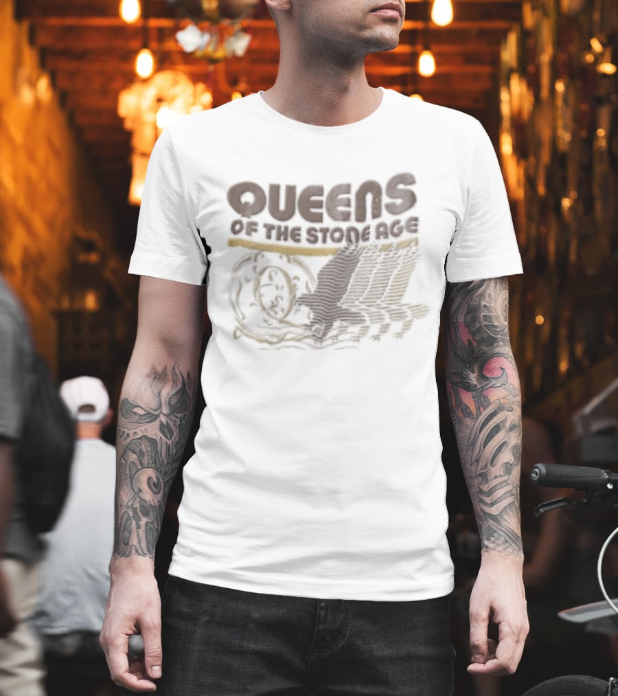 Queens Of The Stone Age Eagle Bryan Rutland T-Shirt