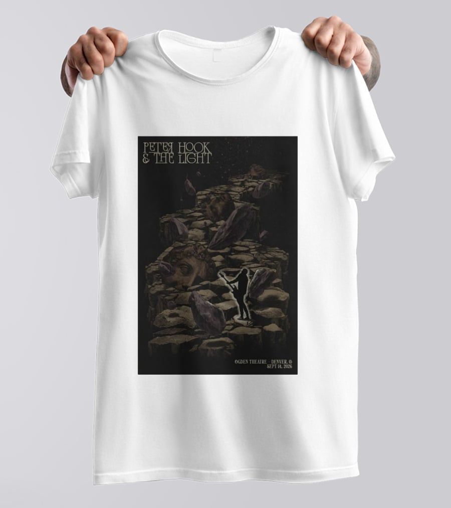 Peter Hook And The Light Ogden Theatre Denver CO September 14 2026 Concert T-Shirt