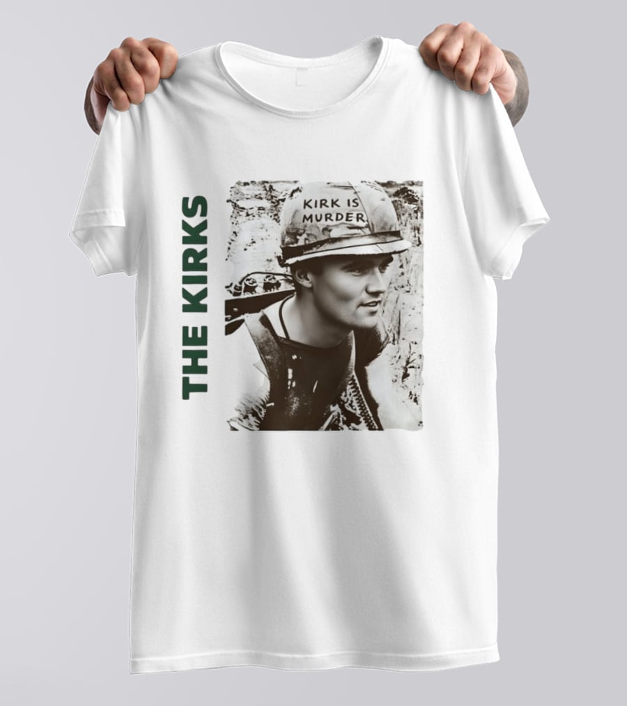 The Kirks Kirk Is Murder Helmet Soldier T-Shirt