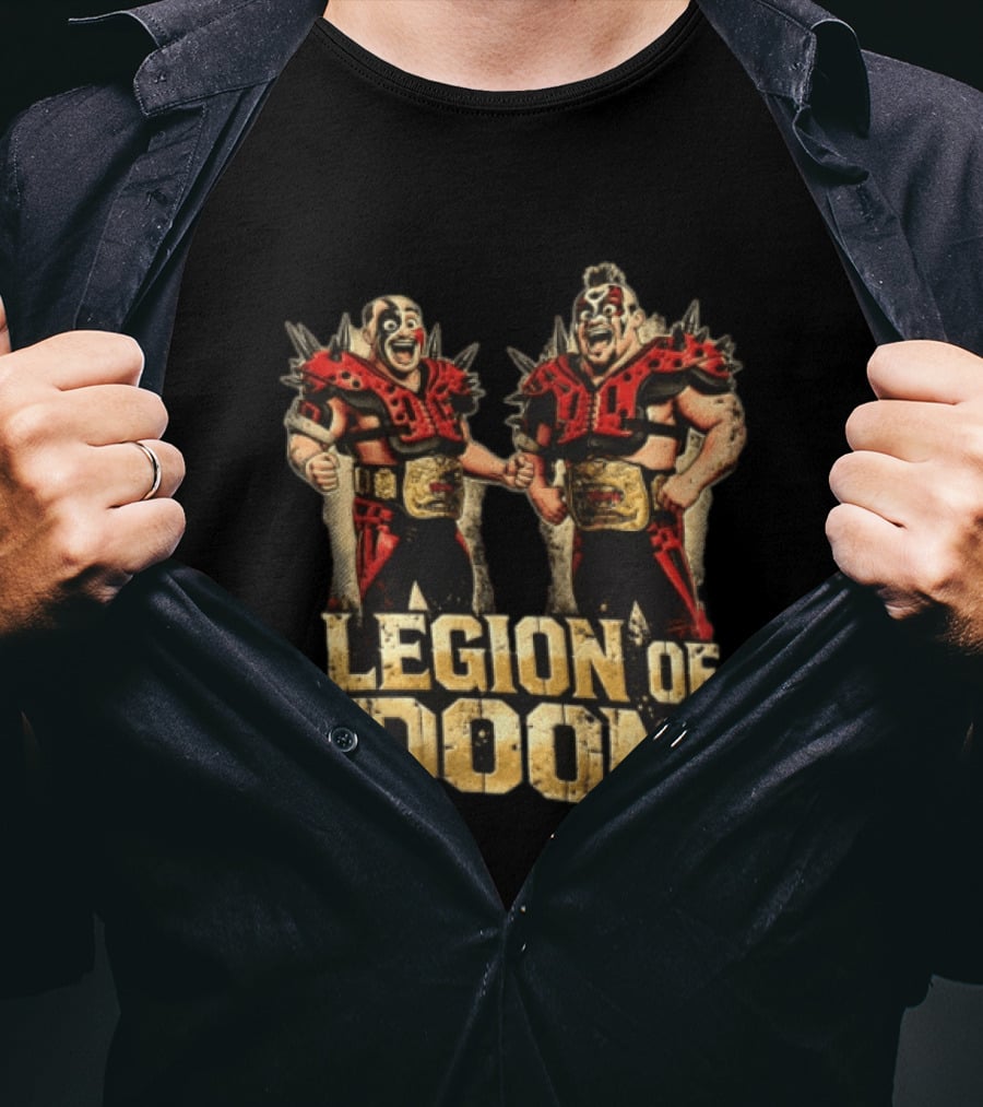 Legion Of Doom Road Warriors Wrestling Legends T-Shirt