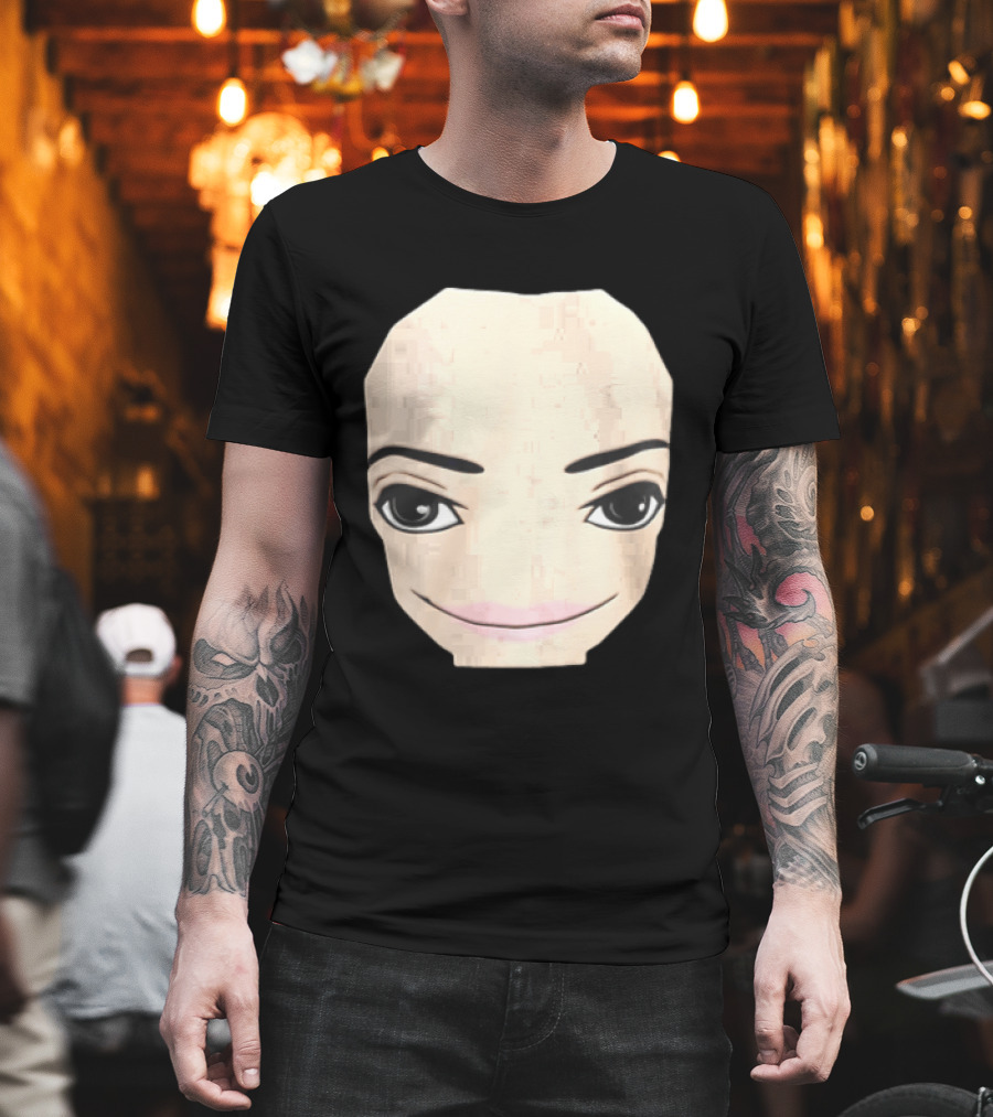 Roblox Avatar Smirking Face Female T-Shirt