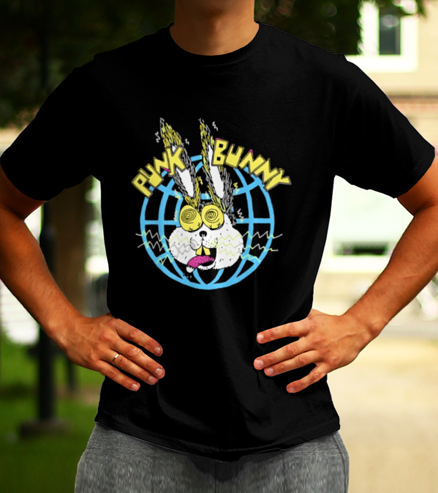 Green Day Punk Bunny World T-Shirt