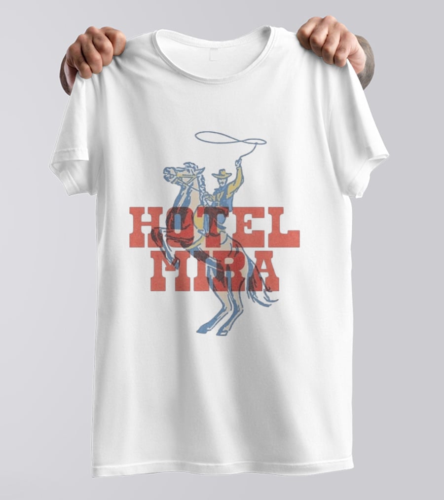 Hotel Mira Cowboy Rider T-Shirt
