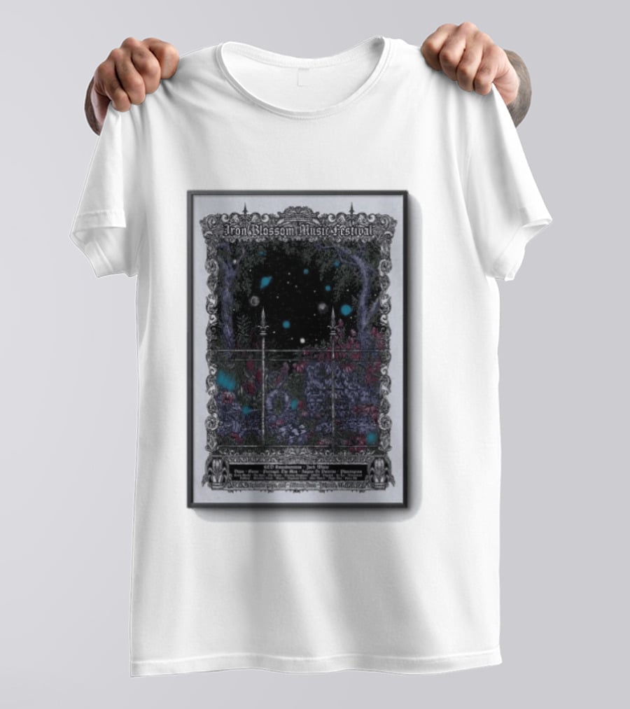 Iron Blossom Music Festival September 19 20 2026 Midtown Green Richmond VA T-Shirt