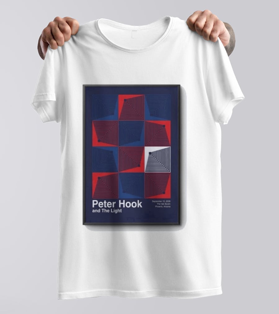 Peter Hook And The Light September 15 2026 The Van Buren Phoenix Arizona T-Shirt