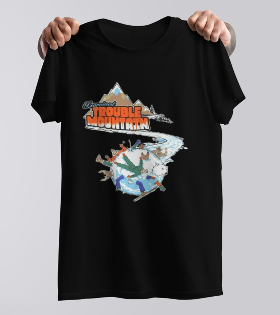 Aesop Rock X Blockhead I Survived Trouble Mountain T-Shirt