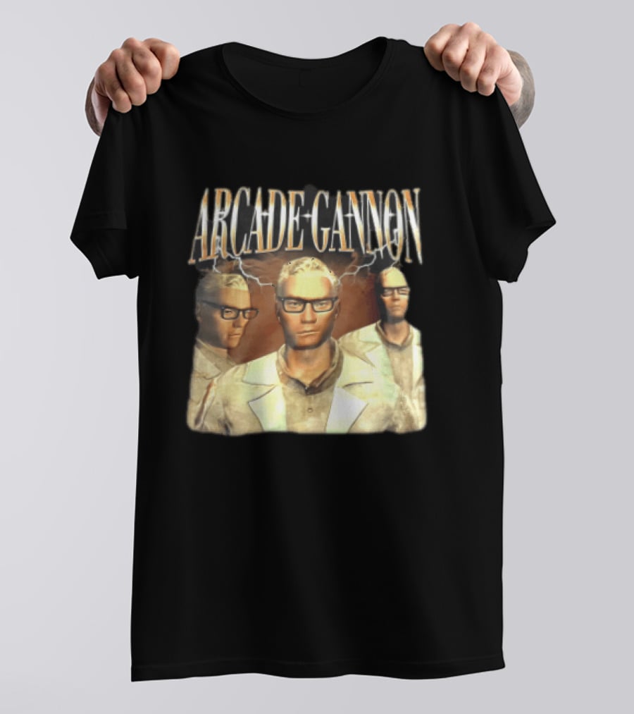 Arcade Gannon Bootleg Lightning Trio T-Shirt