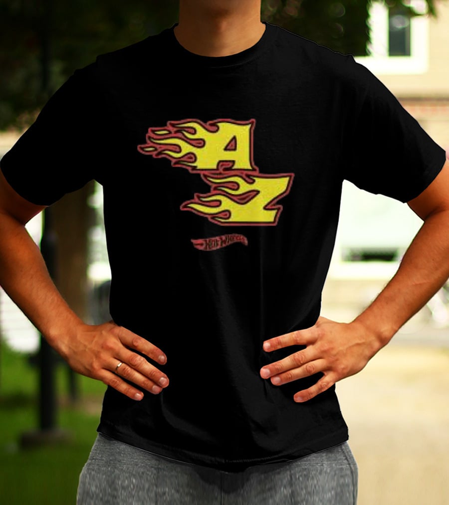 Hot Wheels AZ Flame Arizona Beverages Collaboration T-Shirt