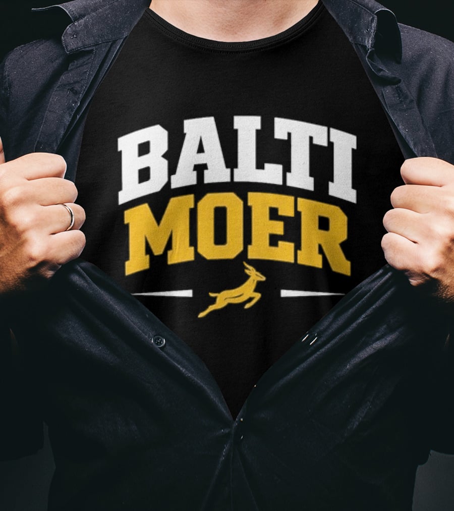 Balti Moer Springboks Rugby Team Fan T-Shirt