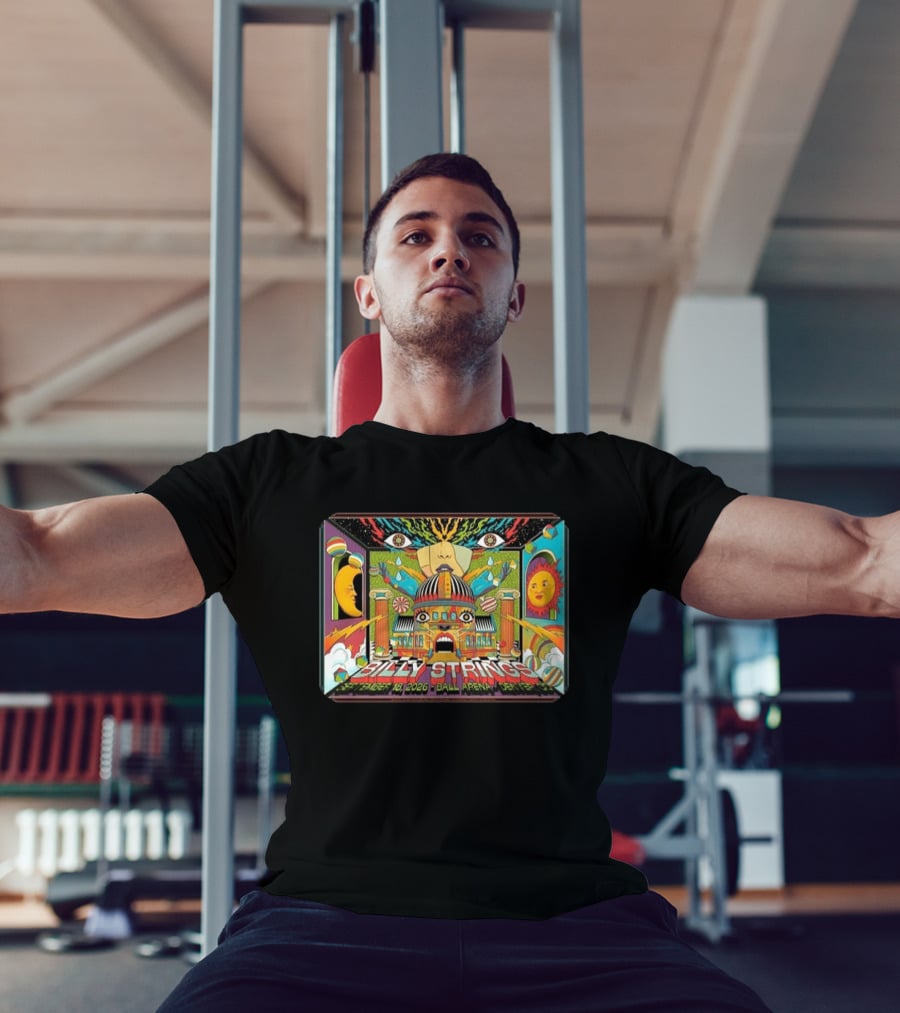 Billy Strings Ball Arena Denver September 18 2026 By Pedro Correa Psychedelic T-Shirt