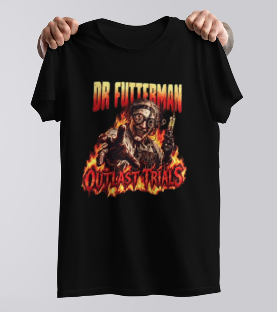 Dr Futterman Outlast Trials Horror Game T-Shirt