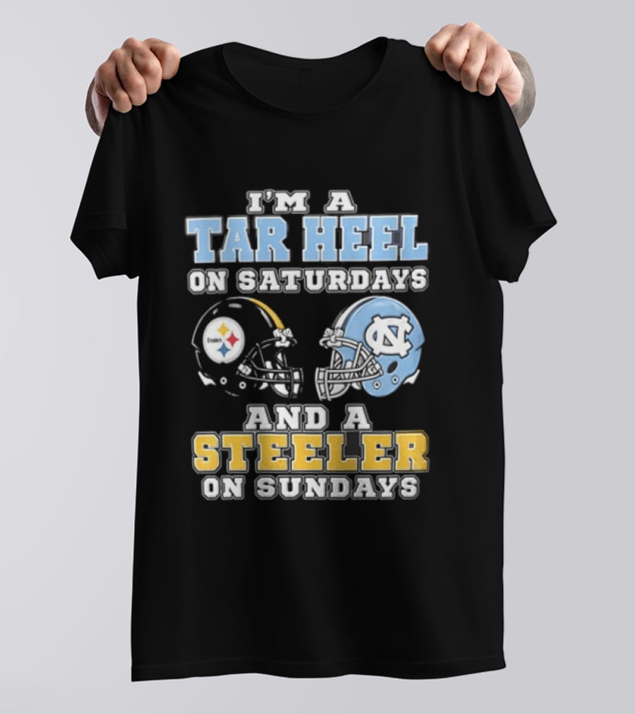 Pitt Panther On Saturdays And Steeler On Sundays Football Team Spirit T-Shirt