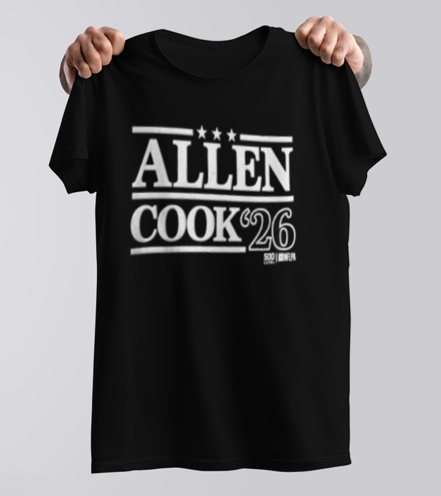 Allen Cook 26 Stars Campaign 2026 T-Shirt