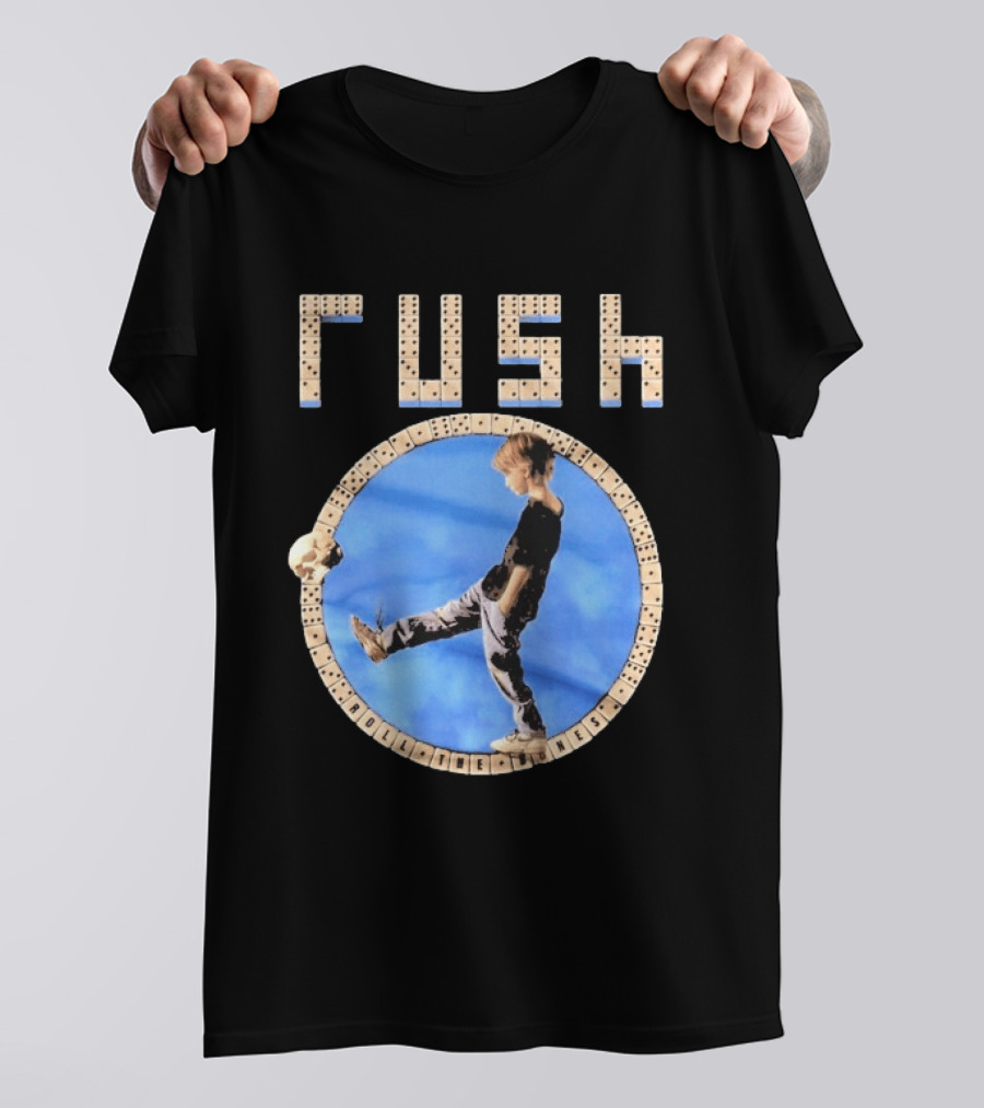 Rush Roll The Bones Dominant Domino T-Shirt