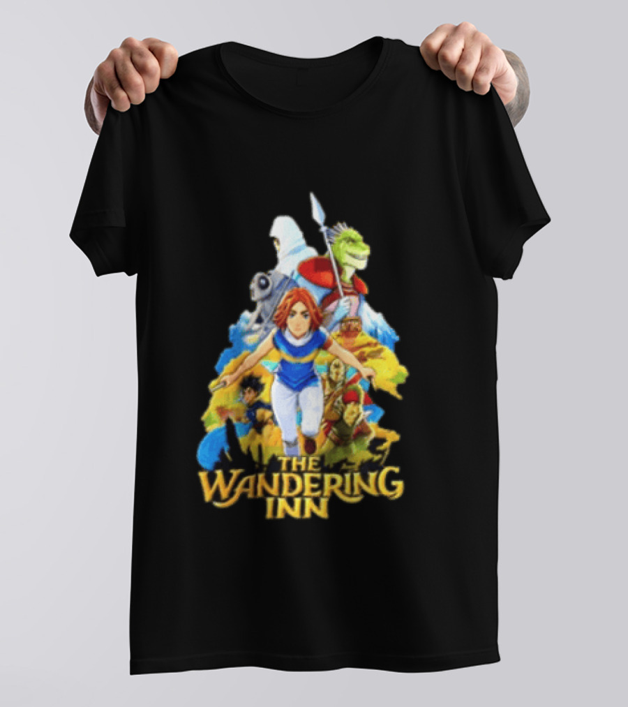 The Wandering Inn Fantasy Adventure Characters And Iconic Journey T-Shirt
