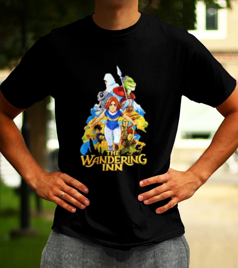 The Wandering Inn Fantasy Adventure Characters And Iconic Journey T-Shirt
