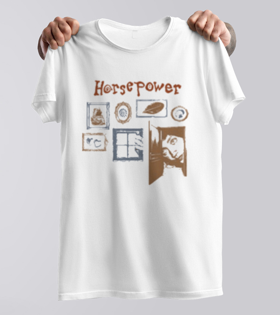 Horsepower Vintage Art Frames Collection T-Shirt