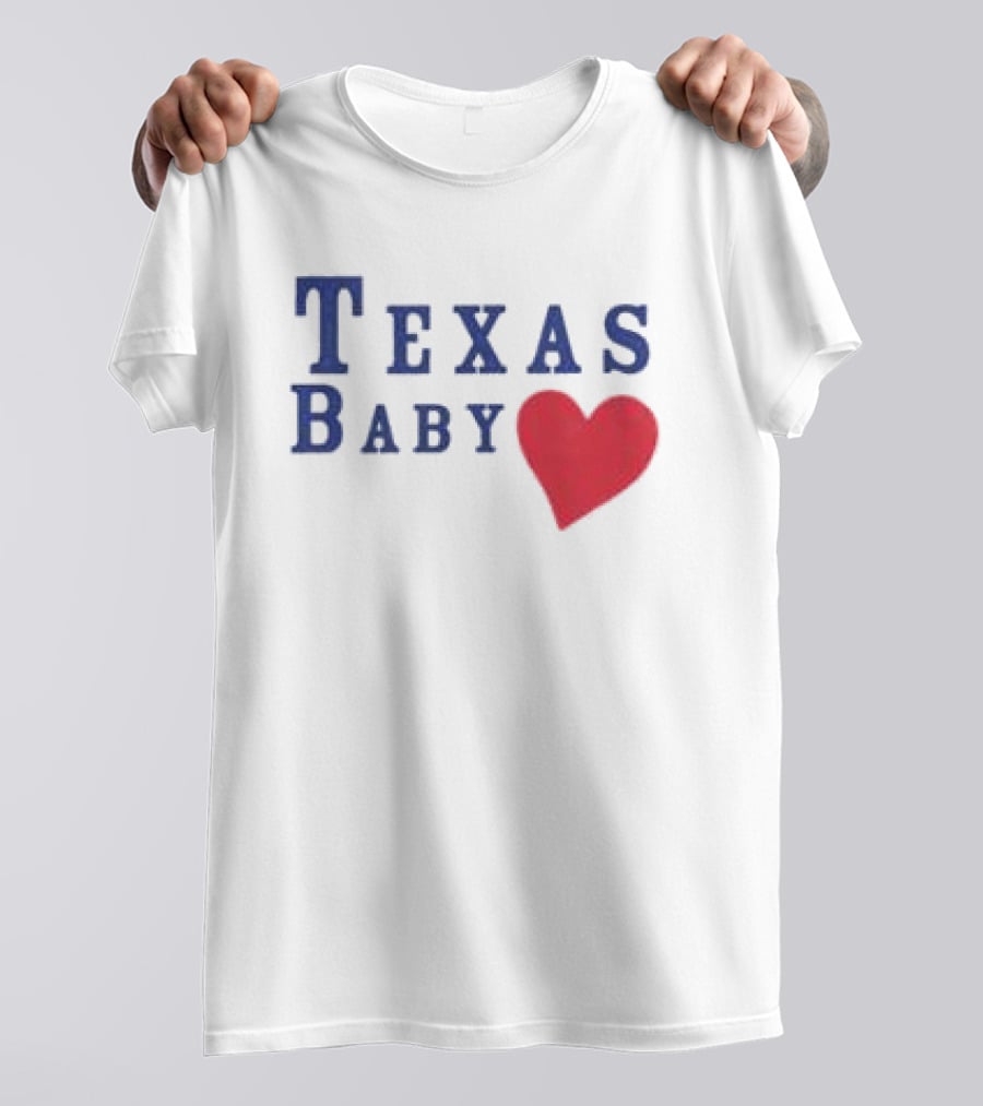 Susannah Joffe Store Texas Baby Heart Tank T-Shirt