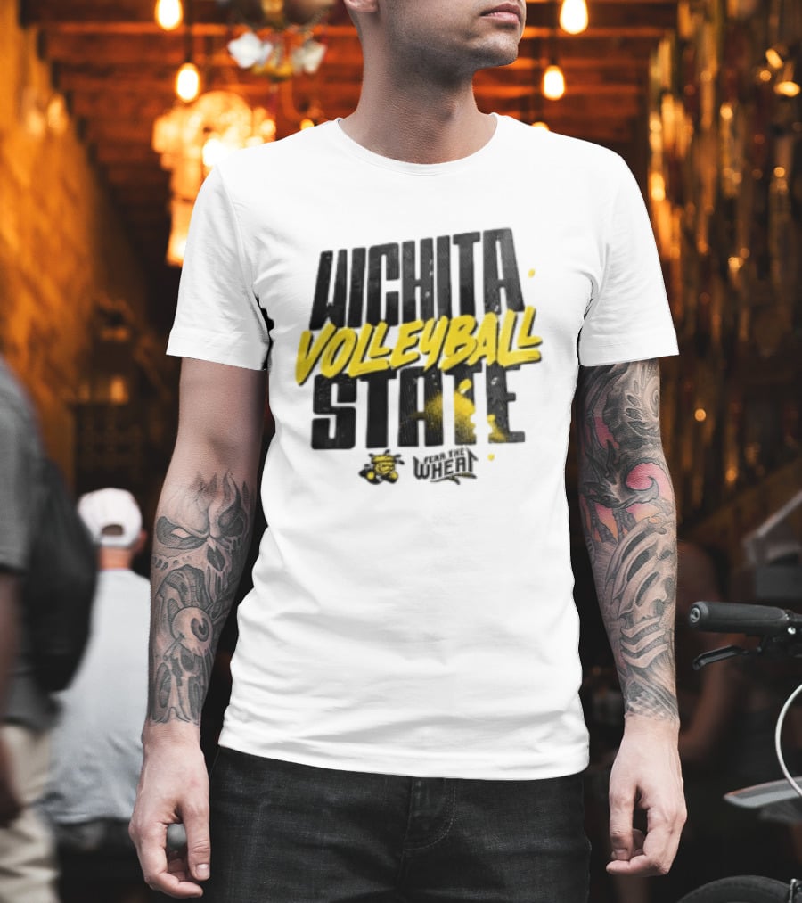Wichita State Volleyball Fear The Wheat T-Shirt