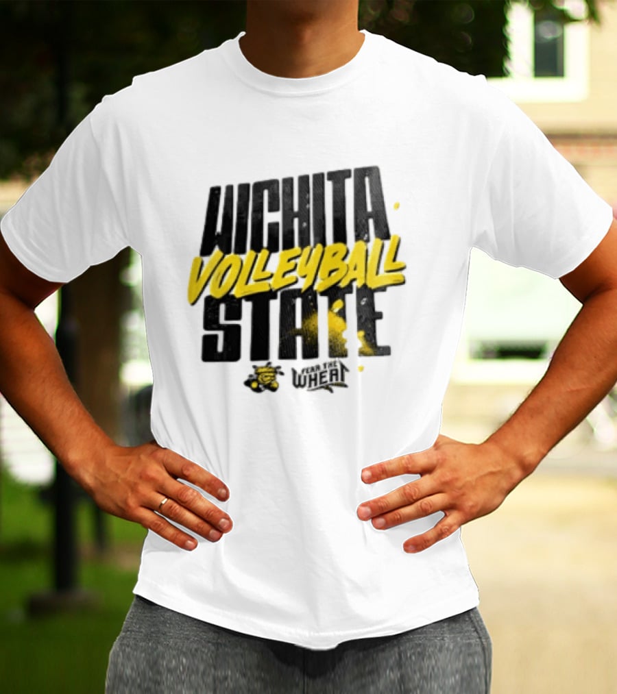 Wichita State Volleyball Fear The Wheat T-Shirt