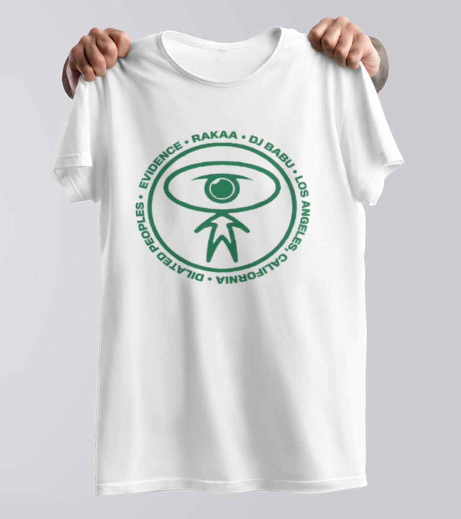 Dilated Peoples EV Evidence Rakaa DJ Babu Los Angeles California T-Shirt