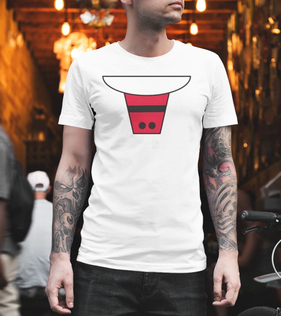 Ji Lee Underbranded Chicago Bulls Iconic Visual Redesign T-Shirt