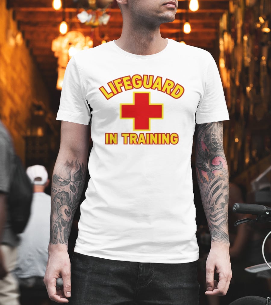 Lifeguard In Training Red Cross T-Shirt
