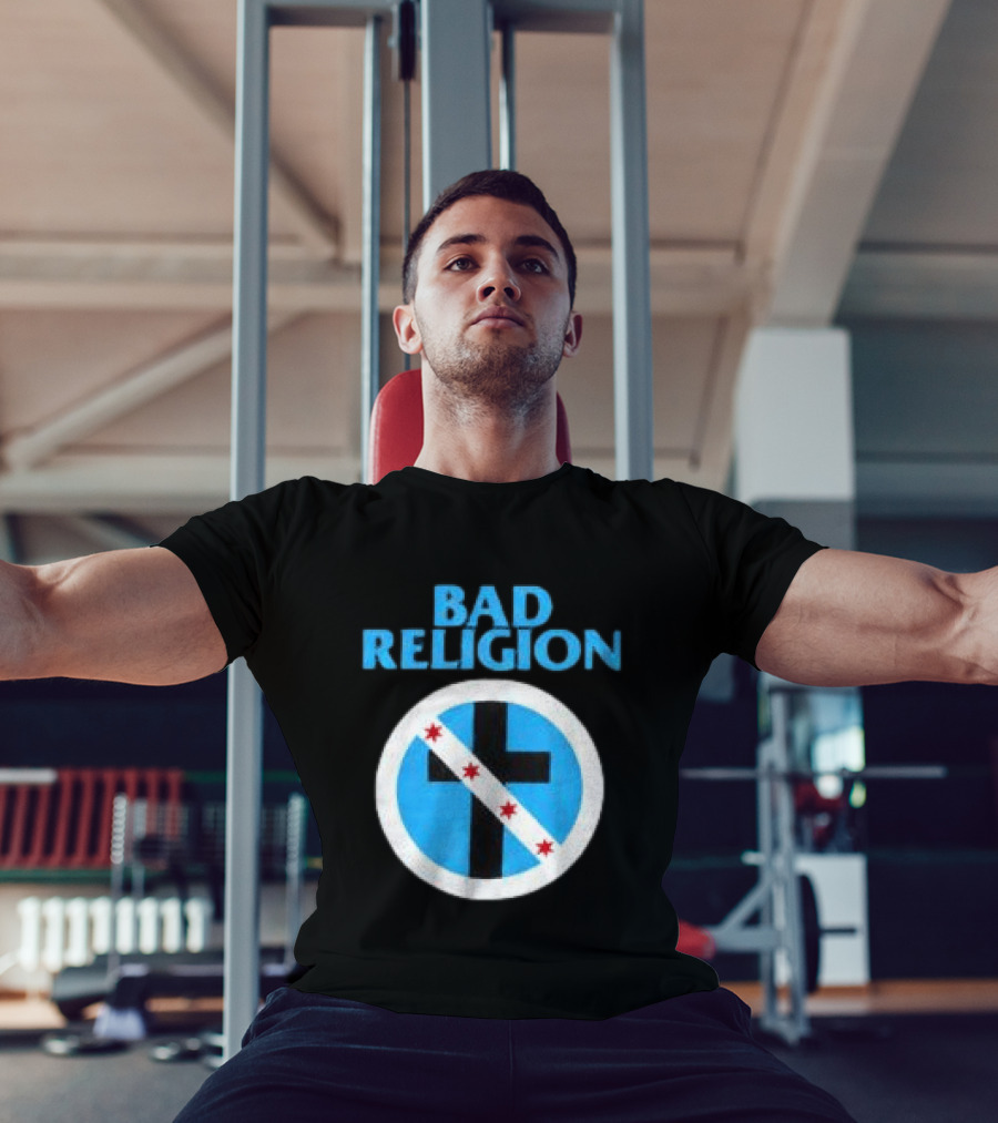 Bad Religion Store Riot Fest Chicago T-Shirt
