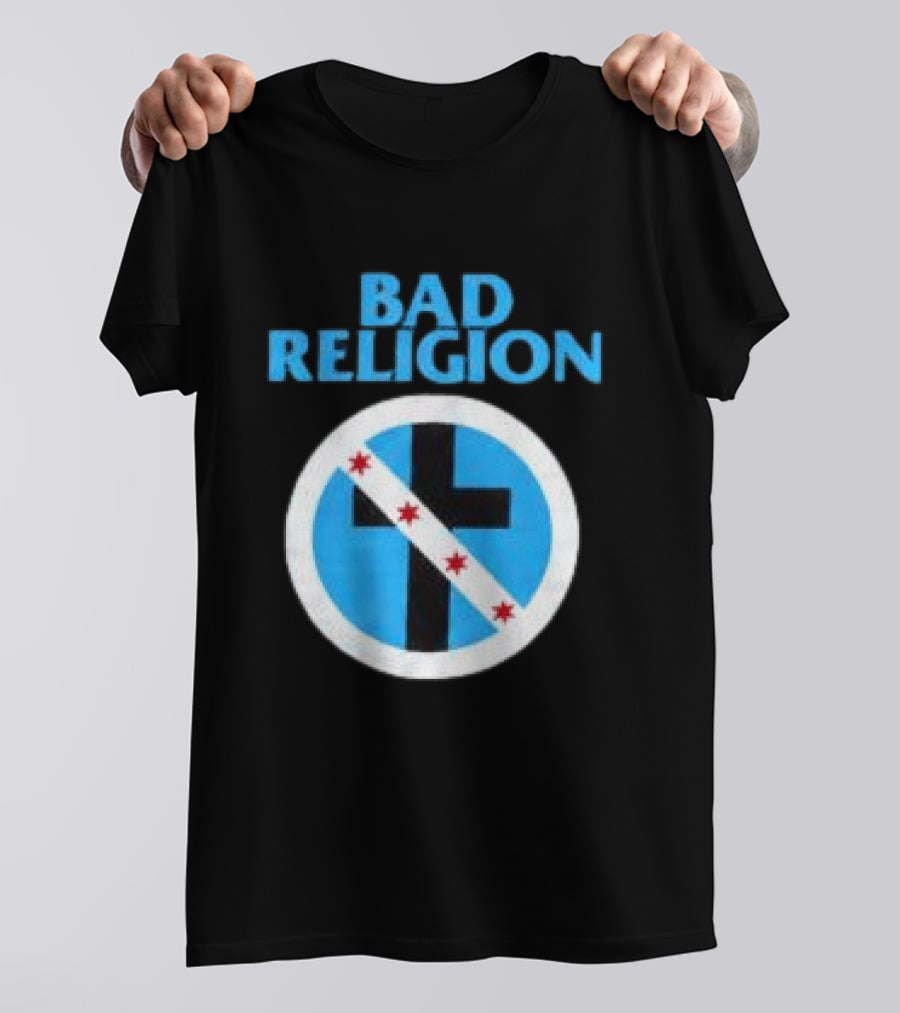 Bad Religion Store Riot Fest Chicago T-Shirt