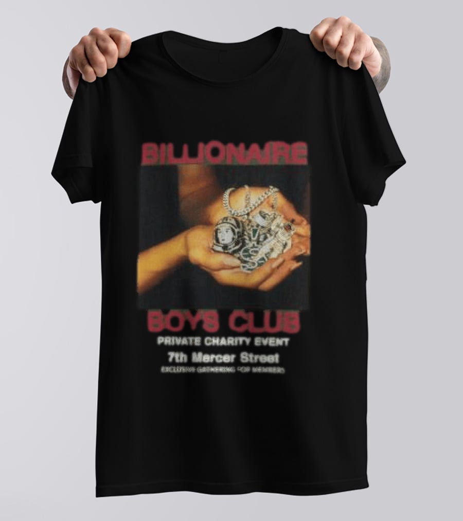 Billionaire Boys Club Private Charter Event 7th Mercer Street NYC Exclusive Fashion T-Shirt