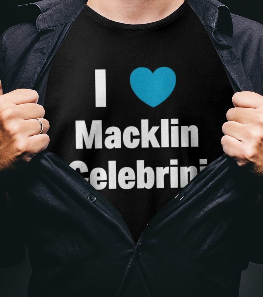 I Heart Macklin Celebrini San Jose Sharks Hockey Fan Favorite T-Shirt