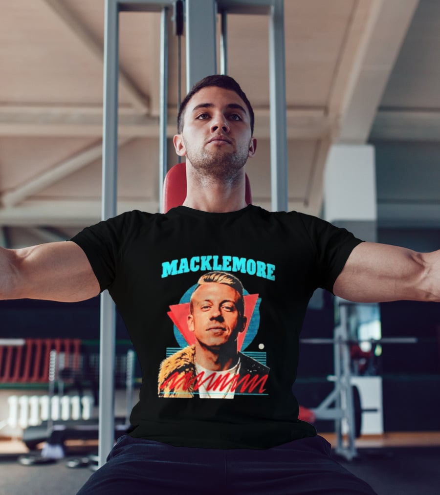 Macklemore Vintage Retro Style Collage T-Shirt