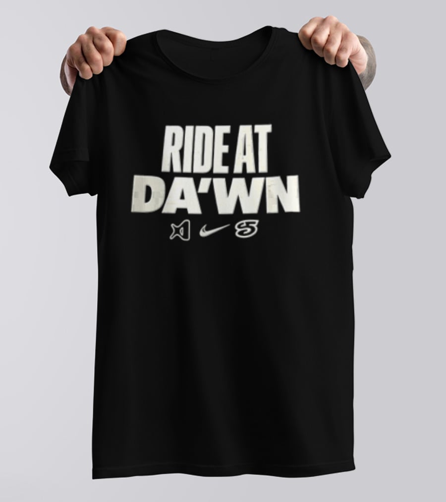 Ride At Da'wn Nike Swoosh Xbox Collaboration T-Shirt