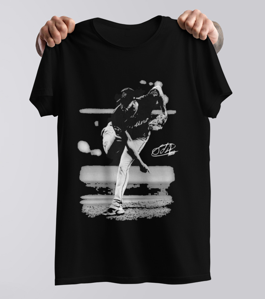 Sandy Alcantara The Horse Out Of The Pen Miami Pitcher T-Shirt