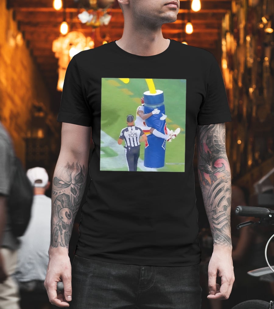 Stefon Diggs Washington Commanders Touchdown Celebration NFL Moment T-Shirt