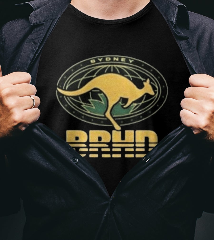 Sydney Studio North Brotherhood Kangaroo Emblem World Tour T-Shirt