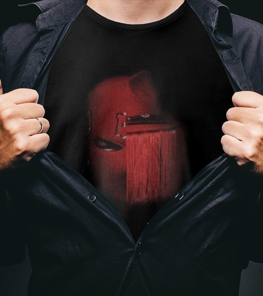 Wesghost Store Redghost Tour Mask Fringes T-Shirt