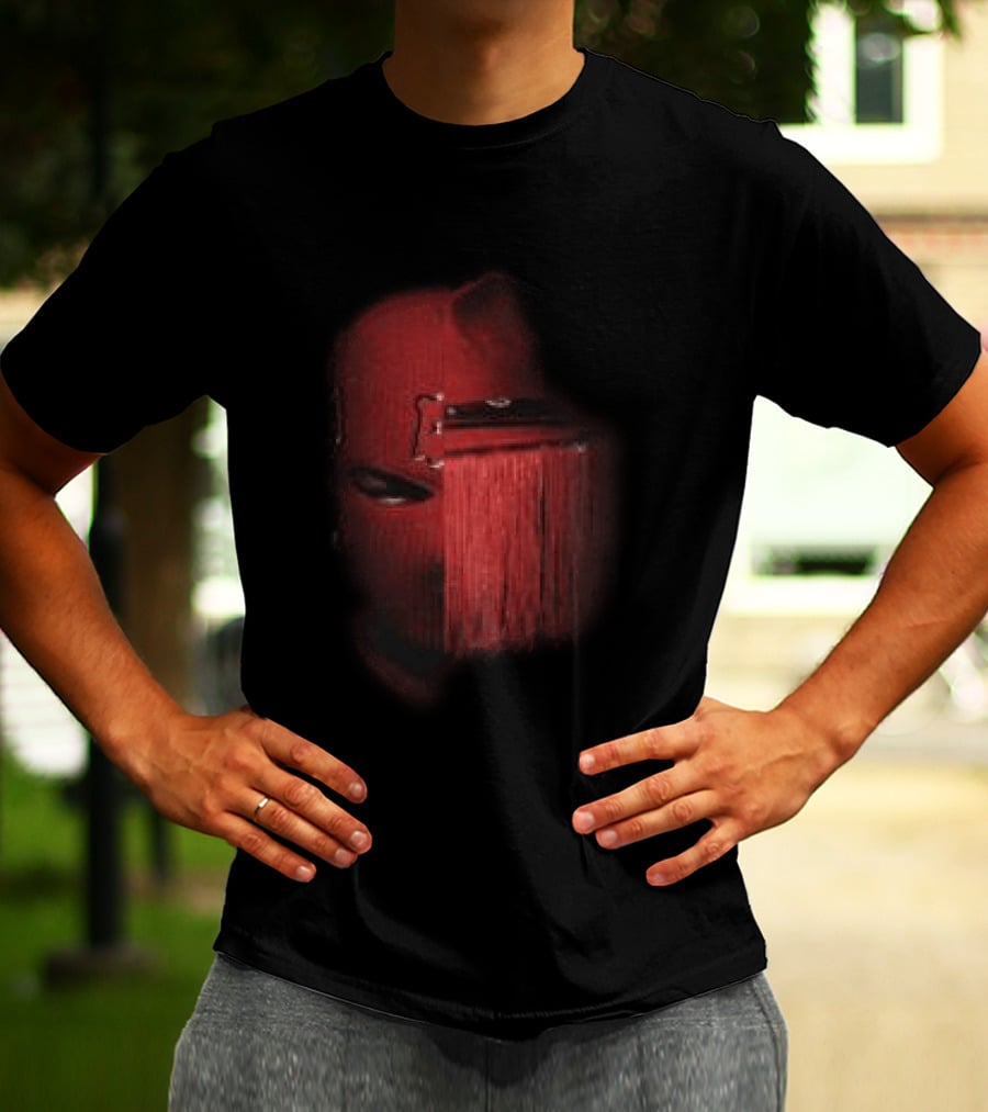 Wesghost Store Redghost Tour Mask Fringes T-Shirt