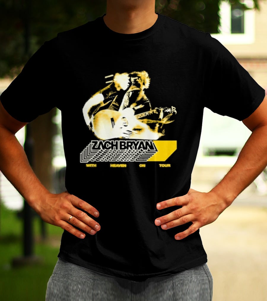 Zach Bryan With Heaven On Tour Sep 18 2026 The Woodlands Dover DE T-Shirt