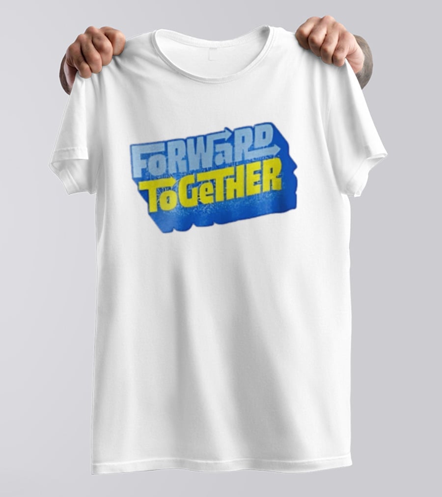 Forward Together Blue Yellow 2026 T-Shirt