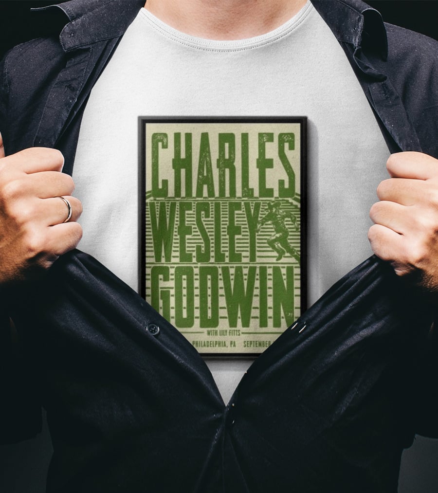 Charles Wesley Godwin The Fillmore Philadelphia PA September 18 2026 T-Shirt