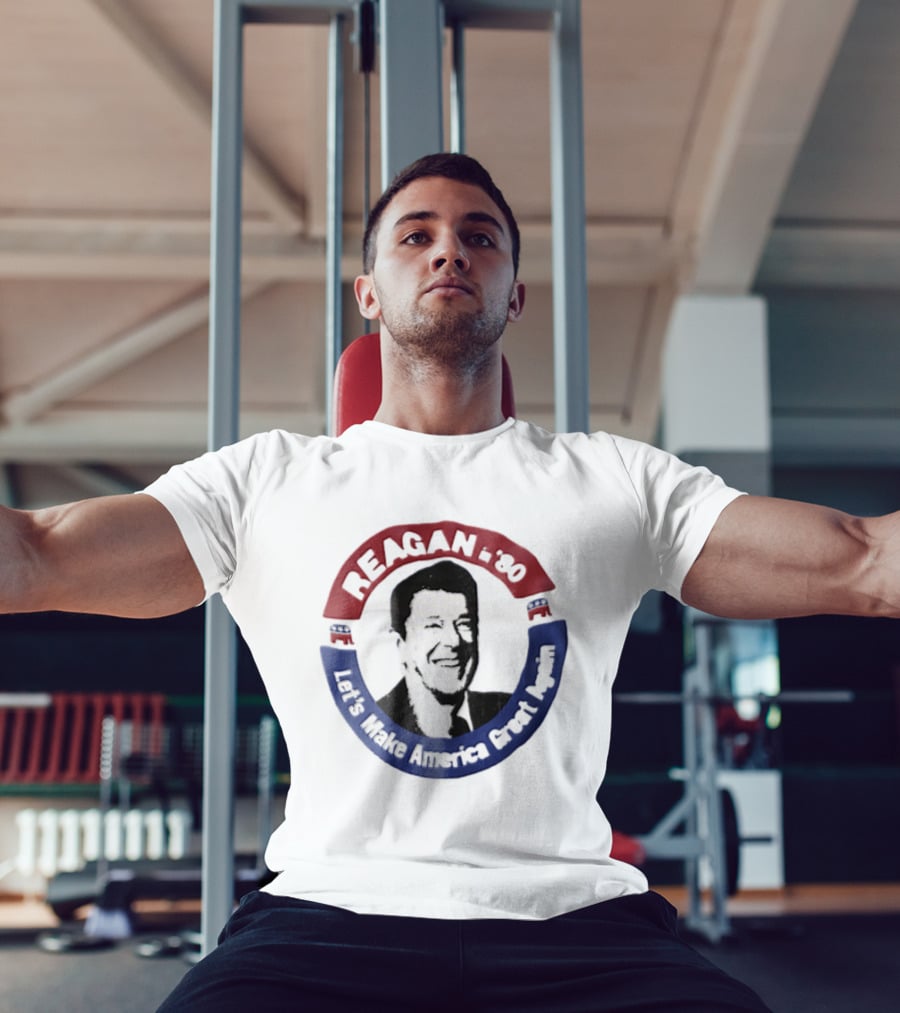 Reagan In '80 Let's Make America Great Again T-Shirt