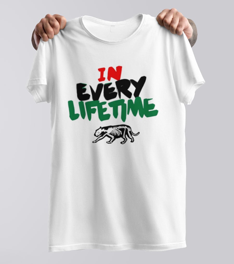 In Every Lifetime Skeleton Panther Anatomy T-Shirt